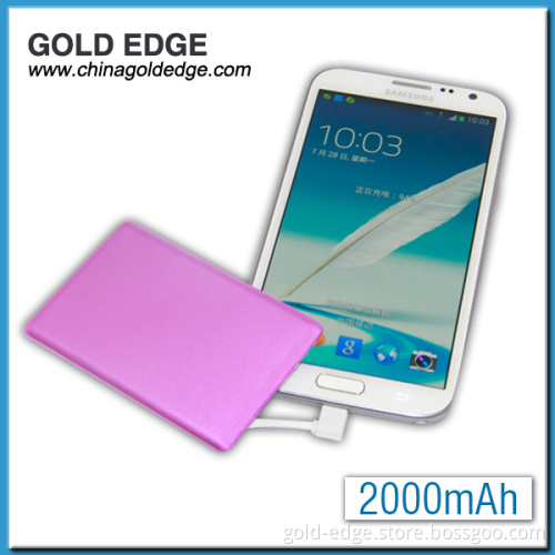 Credit Card Size Power Bank, Power Bank for Phone, Card Power Bank Factory Price